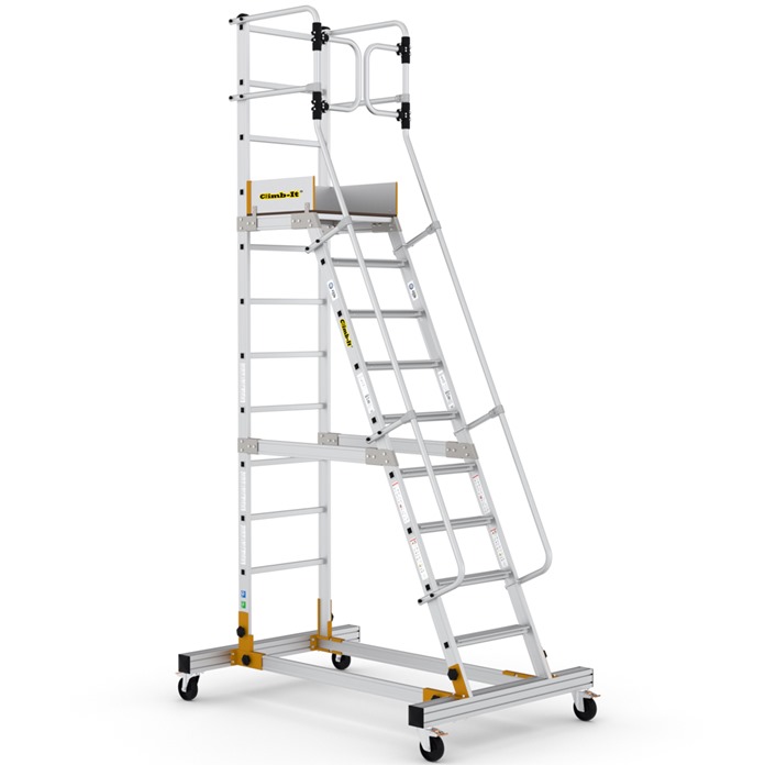 CLIMB-IT® Mobile Steps with Safety Gate 