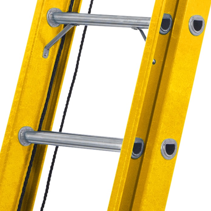 Werner ALFLO Fibreglass Double Extension Ladder