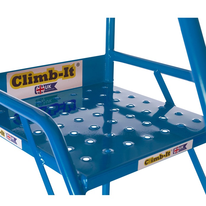 Classic Easy Glide Steps - Punched Steel Treads