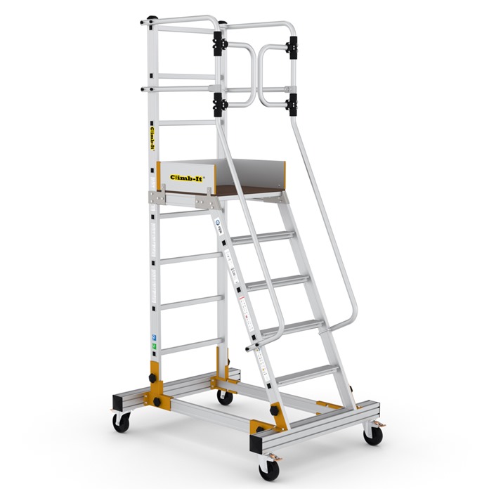 CLIMB-IT® Mobile Steps with Safety Gate 