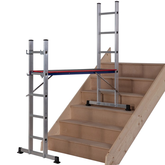 Werner Combination Ladder 5 in 1 with Platform