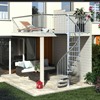 Toronto Outdoor Spiral Staircase