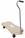 300kg Plywood Wooden Dolly Trolley c/w Handle