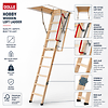 Dolle Hobby (1150 x 550) Wooden Loft Ladder