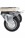 400kg Plywood Wooden Dolly Trolley c/w Brake