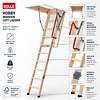 Dolle Hobby Loft Ladder (1200 x 600) Wooden Loft Ladder