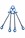 5.3 tonne Grade 100 4Leg Chainsling c/w Safety Hooks