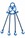 5.3 tonne Grade 100 4Leg Chainsling c/w Latch Hooks