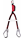 CAMP RETEXO REWIND Twin Energy Absorbing Lanyard 115-175cm