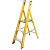 Super-Trade Glass Fibre Platform Step Ladder