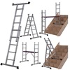 Werner Combination Ladder 5 in 1 with Platform
