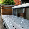 Outdoor Gardentop Staircase with Handrail