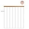Classic Landing Banister - White
