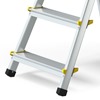 PRO Series Aluminium Platform Step Ladder with Tool Tray