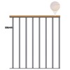 Classic Landing Banister - Pearl Grey