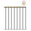 Classic Landing Banister - Pearl Grey